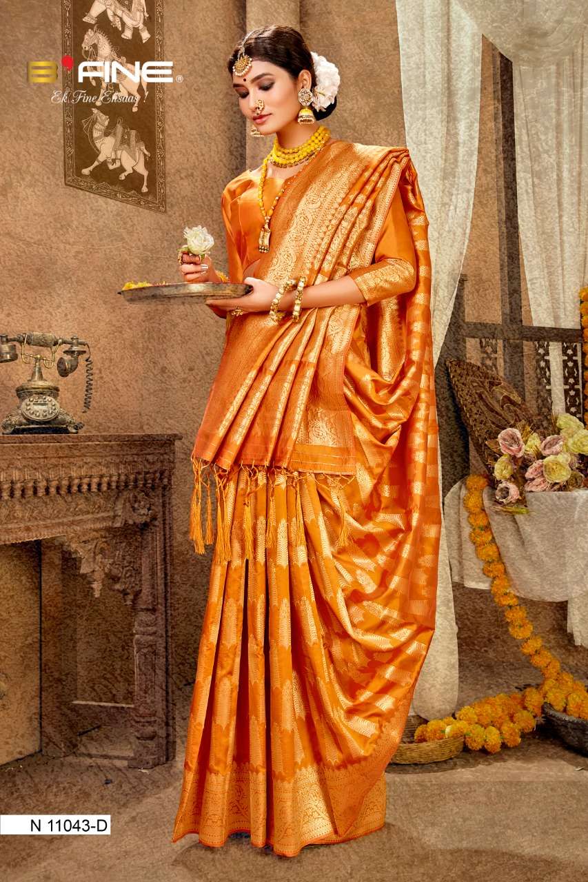 B FINE PARIDHAN DESIGNER SILK SAREE COLLECTION 04