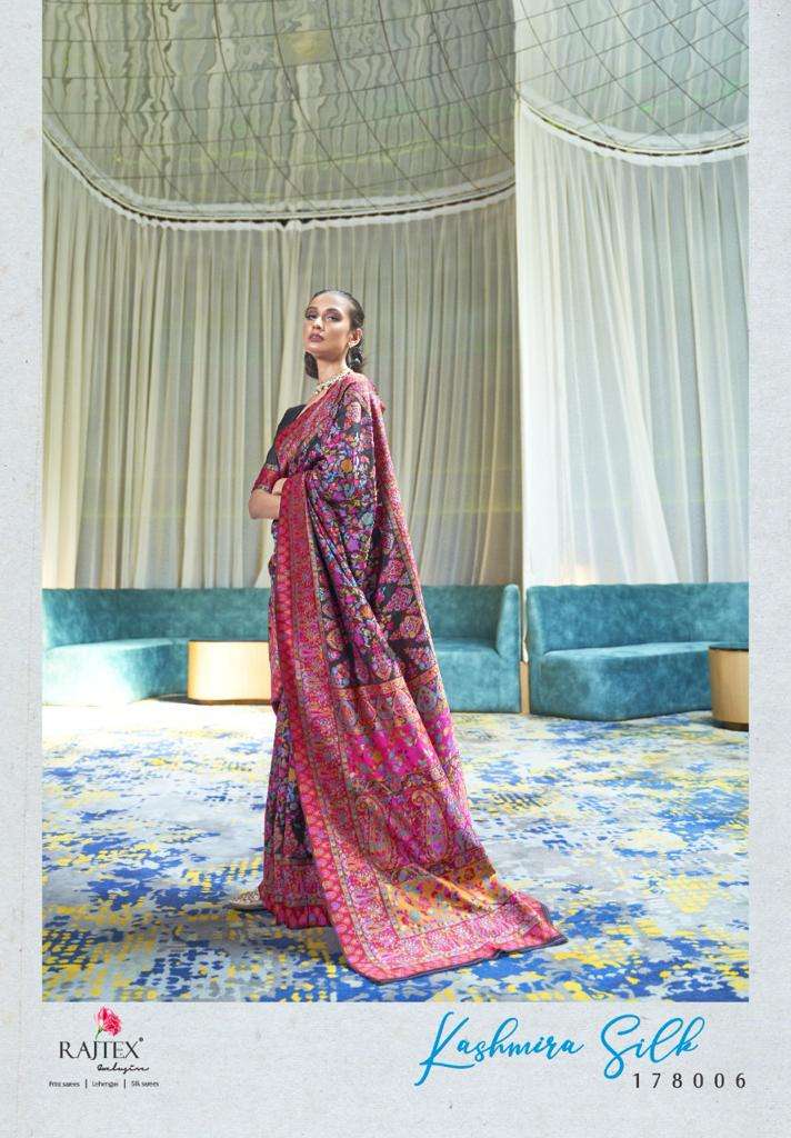 Rajtex Kashmira silk with Fancy Designer saree collection