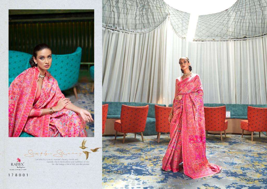 Rajtex Kashmira silk with Fancy Designer saree collection