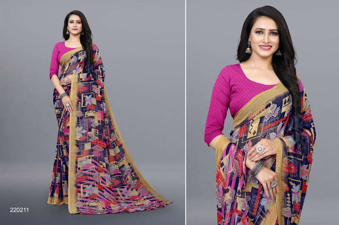 Kaveri Vol 2 Georgette With Digital Print Regular Wear Saree Collection