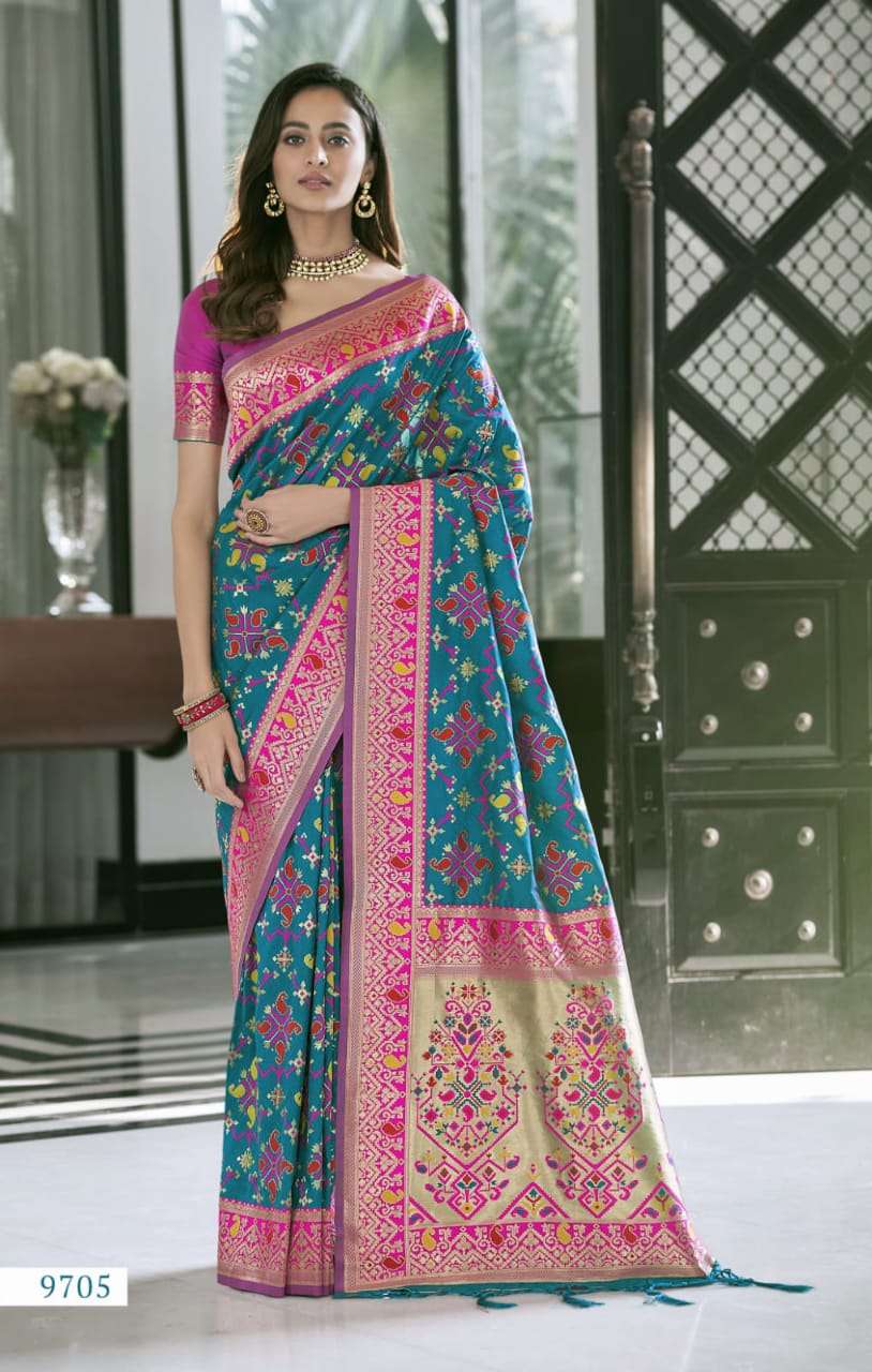 Rajpath Antra Silk With Fancy Patola Design Saree Collection