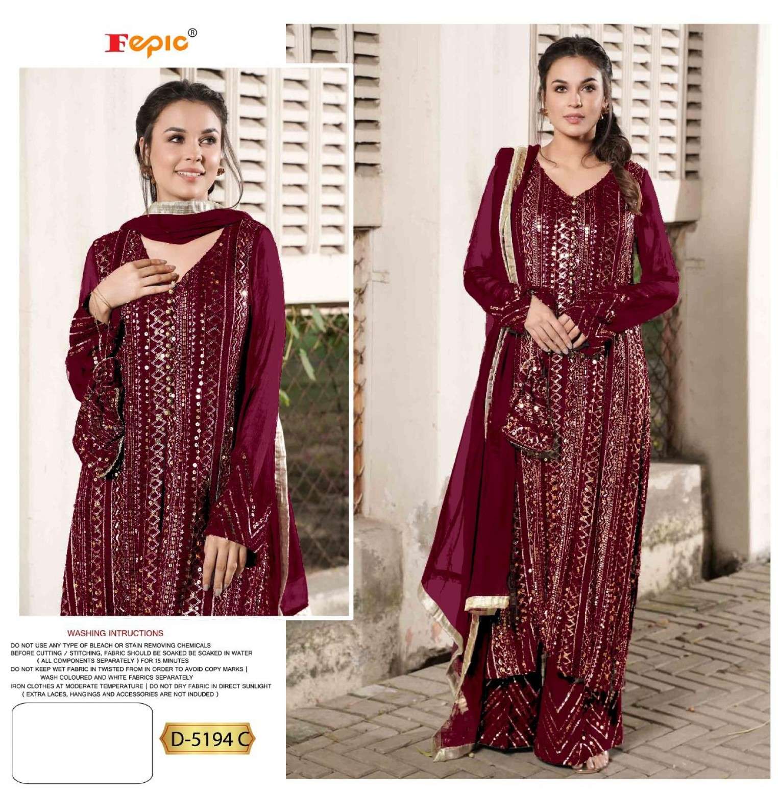 FEPIC PAKISTANI DRESS MATERIALS AT WHOLESALE RATES ONLINE