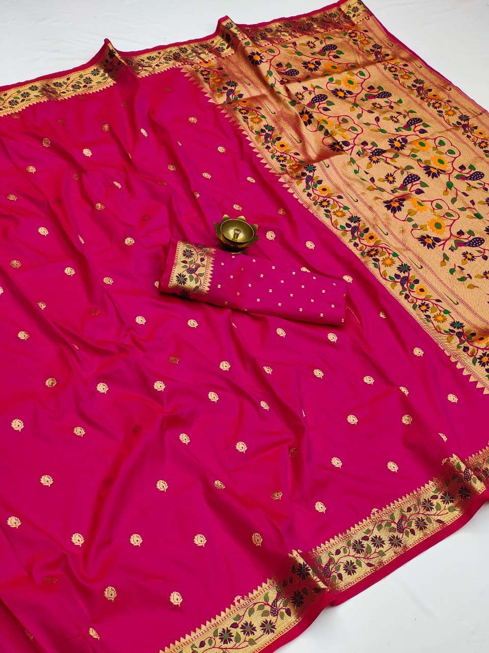 MANGO BUTTI PAITHANI SILK SAREES AT WHOLESALE RATES