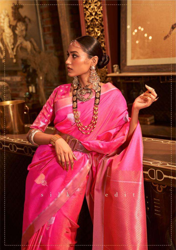 Rajtex Sarees Kushita silk with Handloom Weaving Design Saree ...