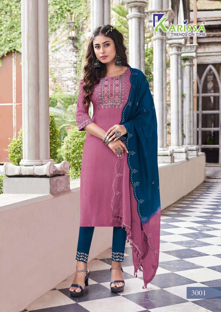 Karissa Bombay Beauty vol 3 Silk with fancy handwork Readymade suits ...