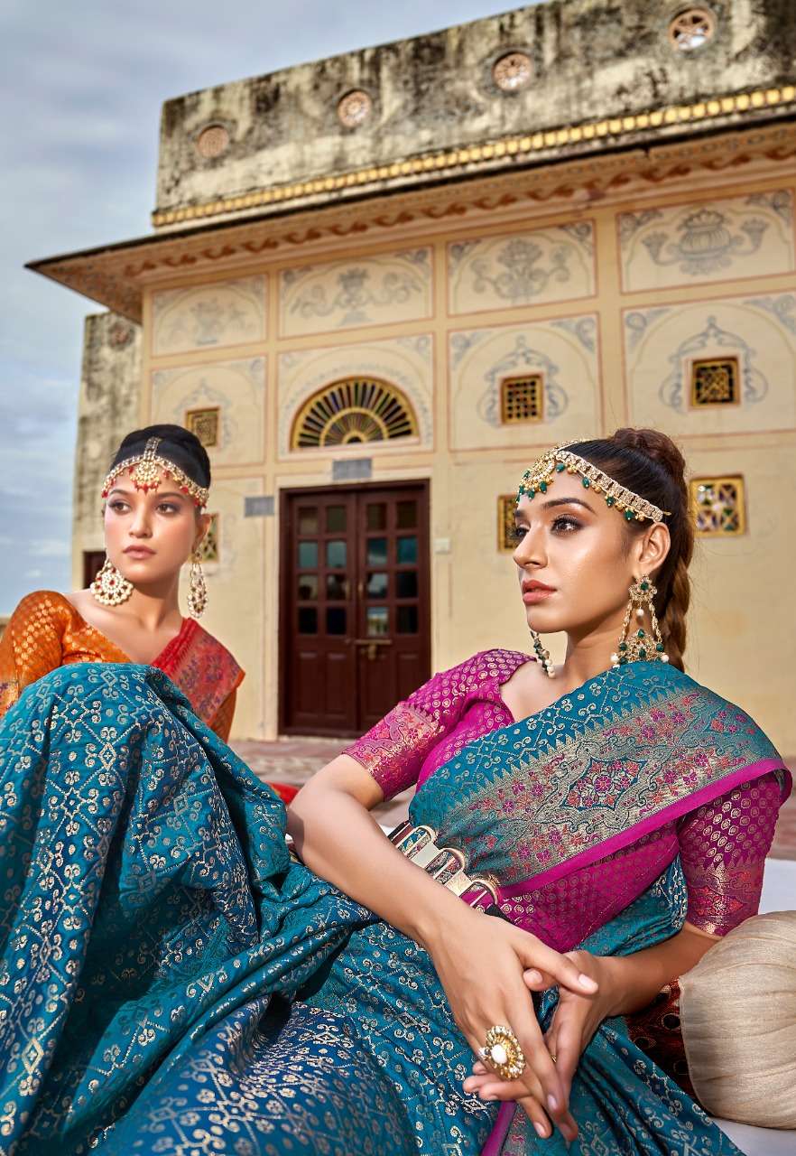 Rajpath Mahek Soft Silk With Traditional Patola Design Saree collection ...