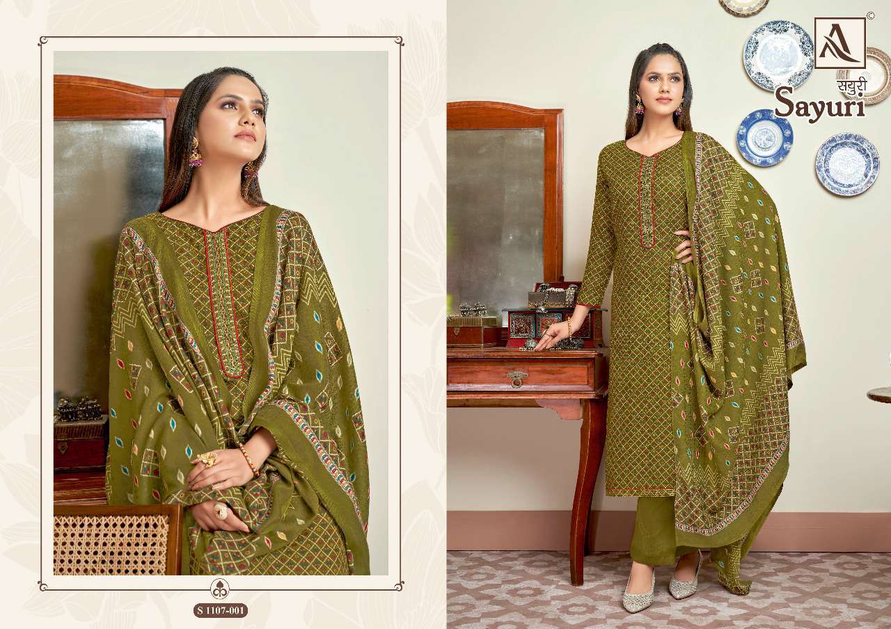 Alok suits Sayuri Pashmina silk with daily Winter Wear Dress material ...