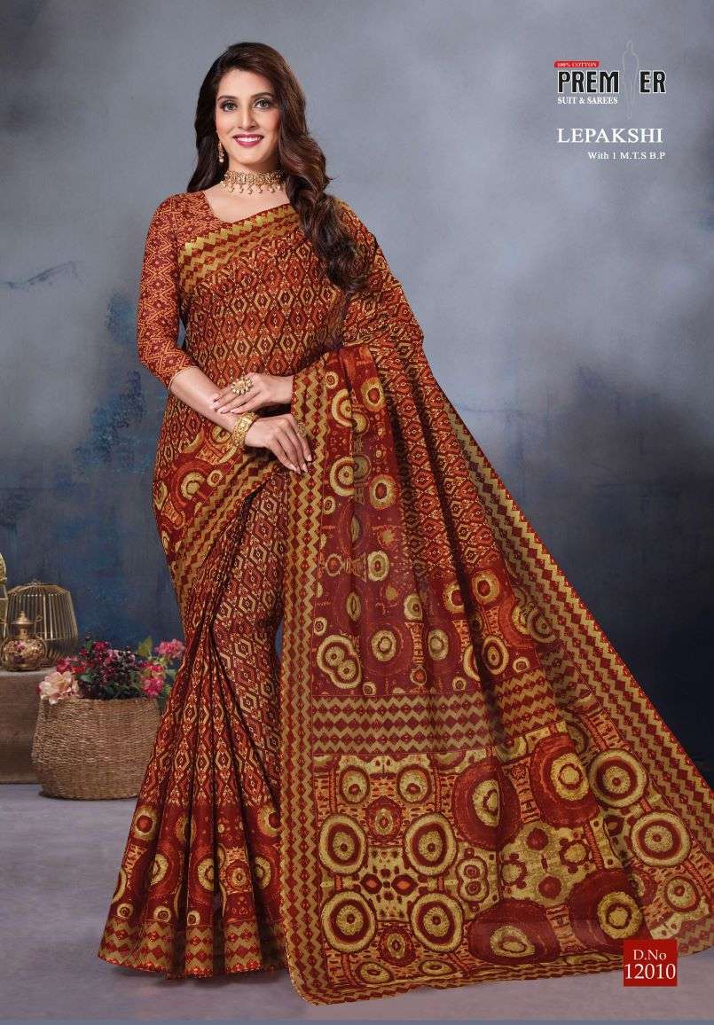 Lepakshi vol 12 Cotton with digital print regular wear saree collection ...