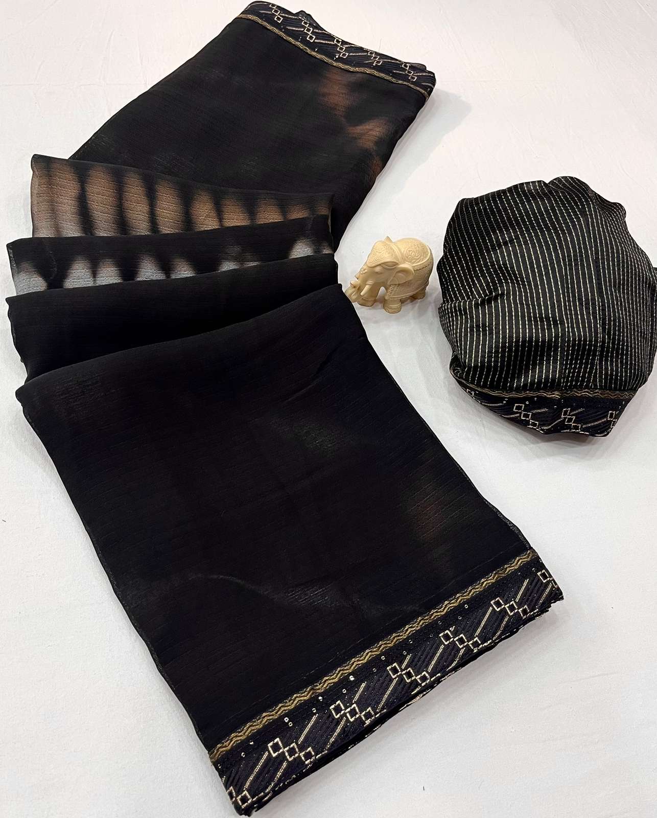 Lt fabrics Kashvi Creation FARMAISH Georgette with Jodhpuri Hand ...