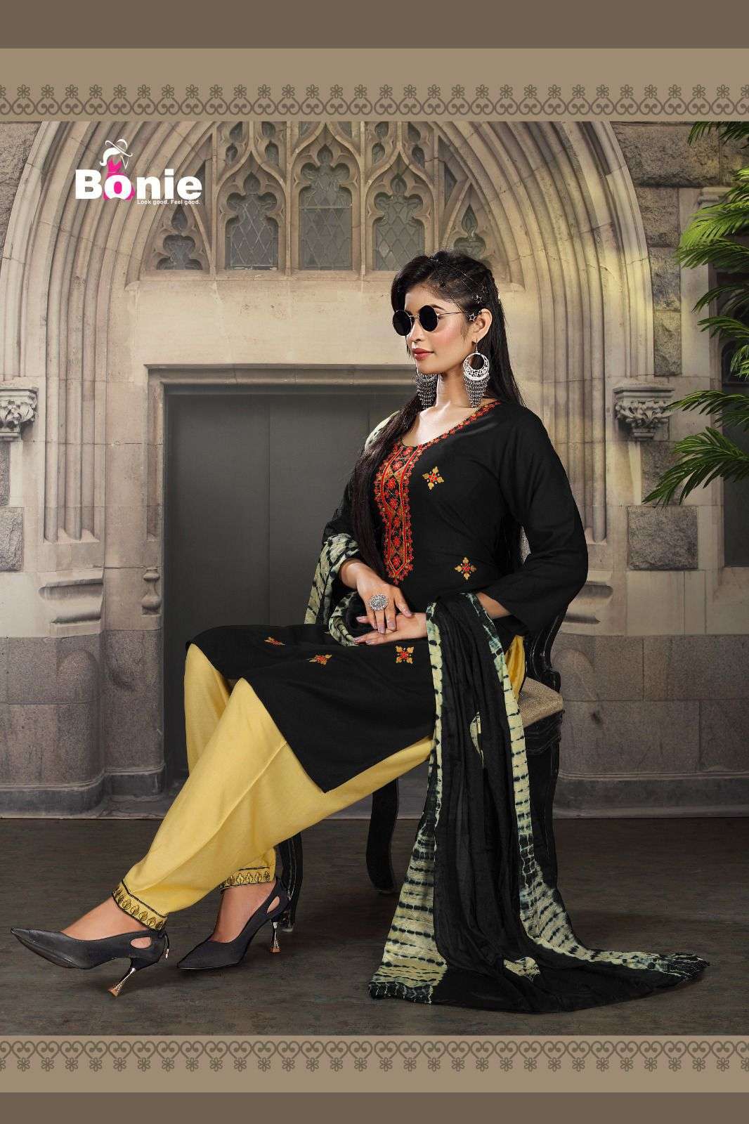 Bonie Mitali vol 2 Rayon with Regular wear Readymade suit collection