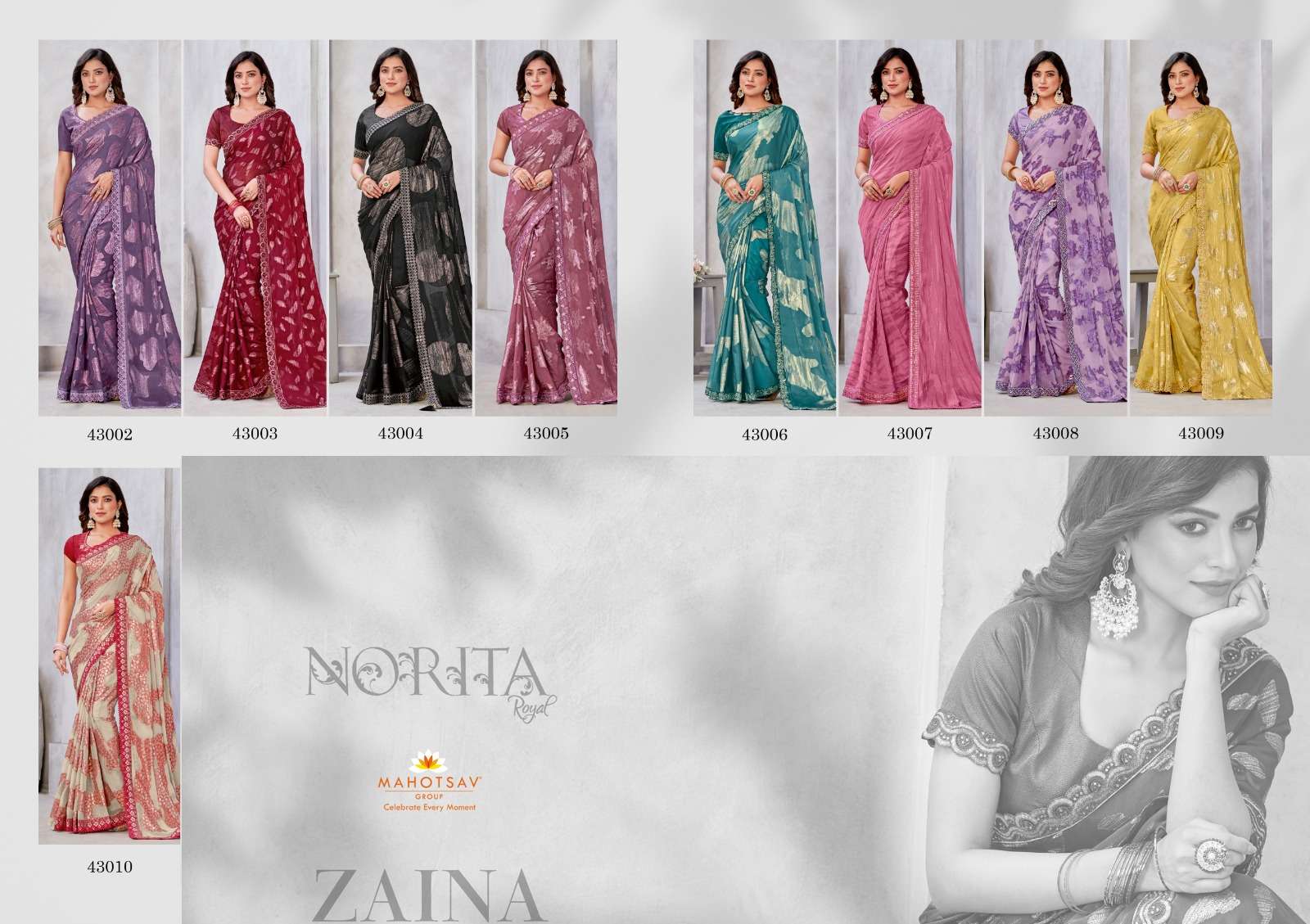 Mahotsav MohmanthanNorita 43000 Series Zaina Heavy festival look ...