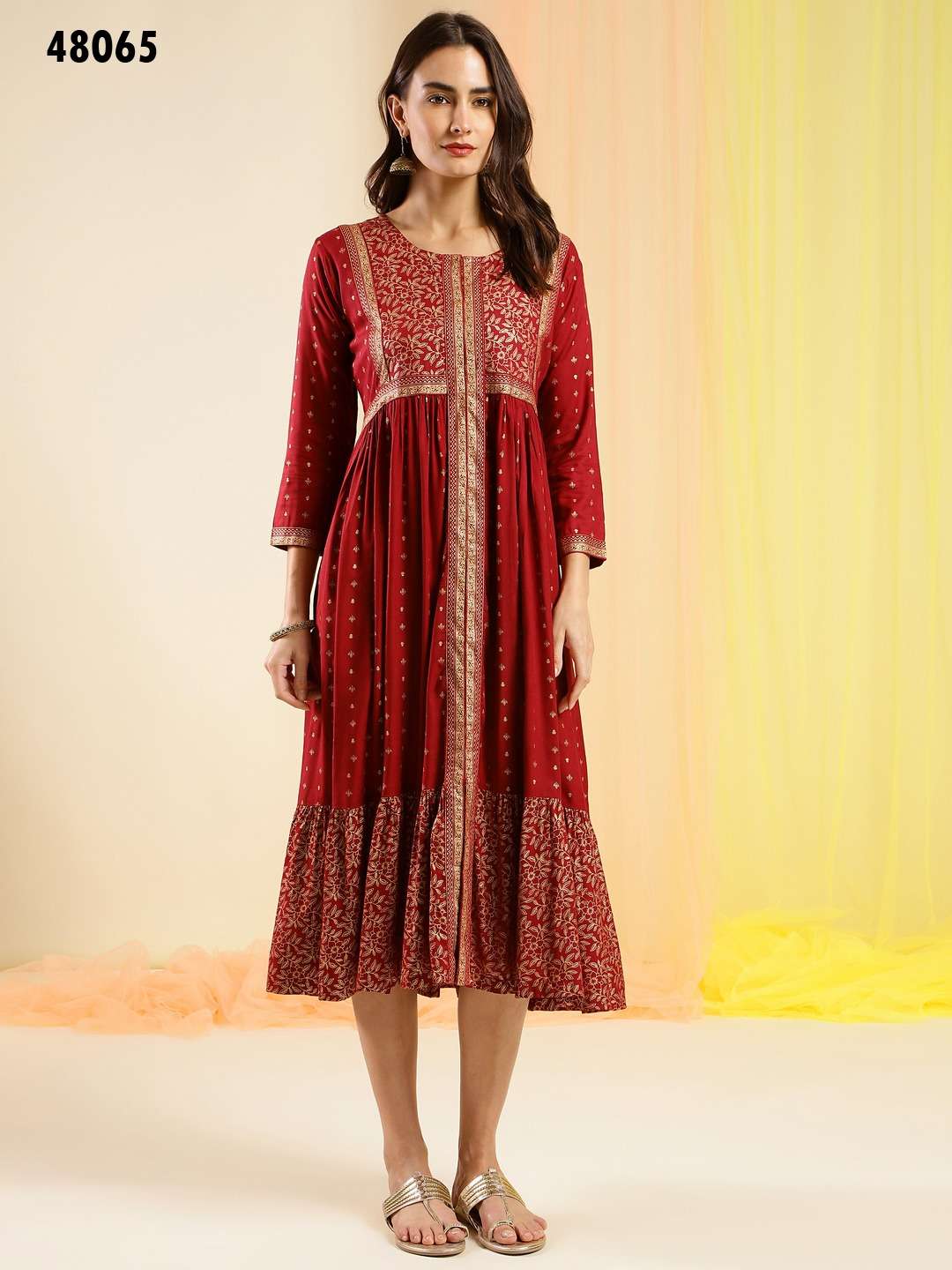Poonam vol 2 Cotton with weaving design fancy kurti collection