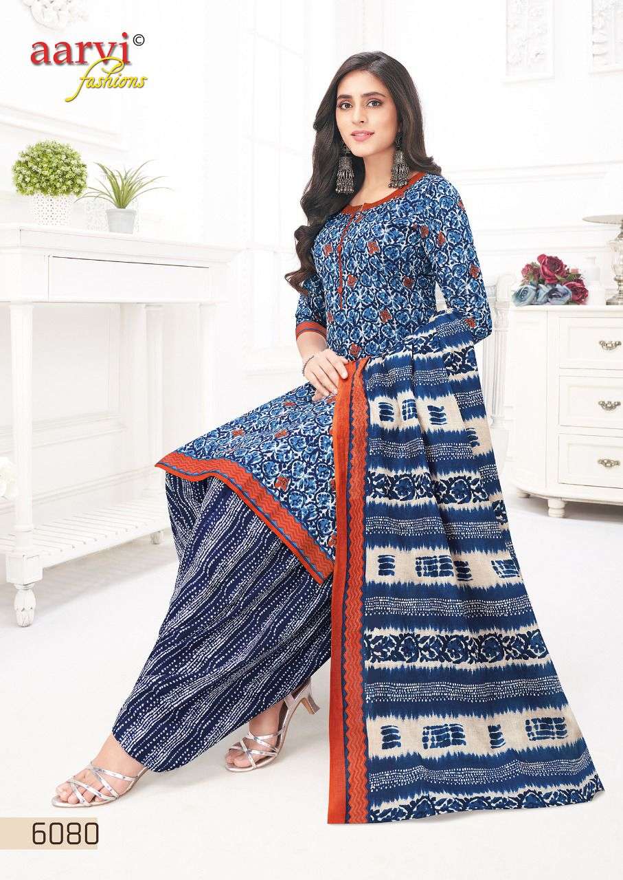 AARVI SPECIAL PATIYALA VOL-18 cotton with printed Dress material ...