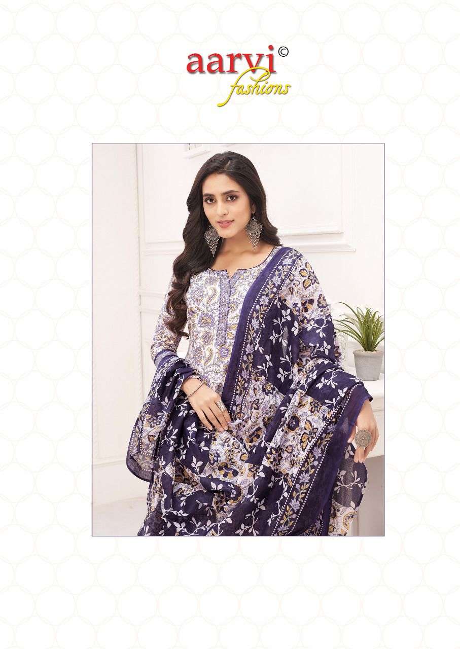 AARVI SPECIAL PATIYALA VOL-18 cotton with printed Dress material ...