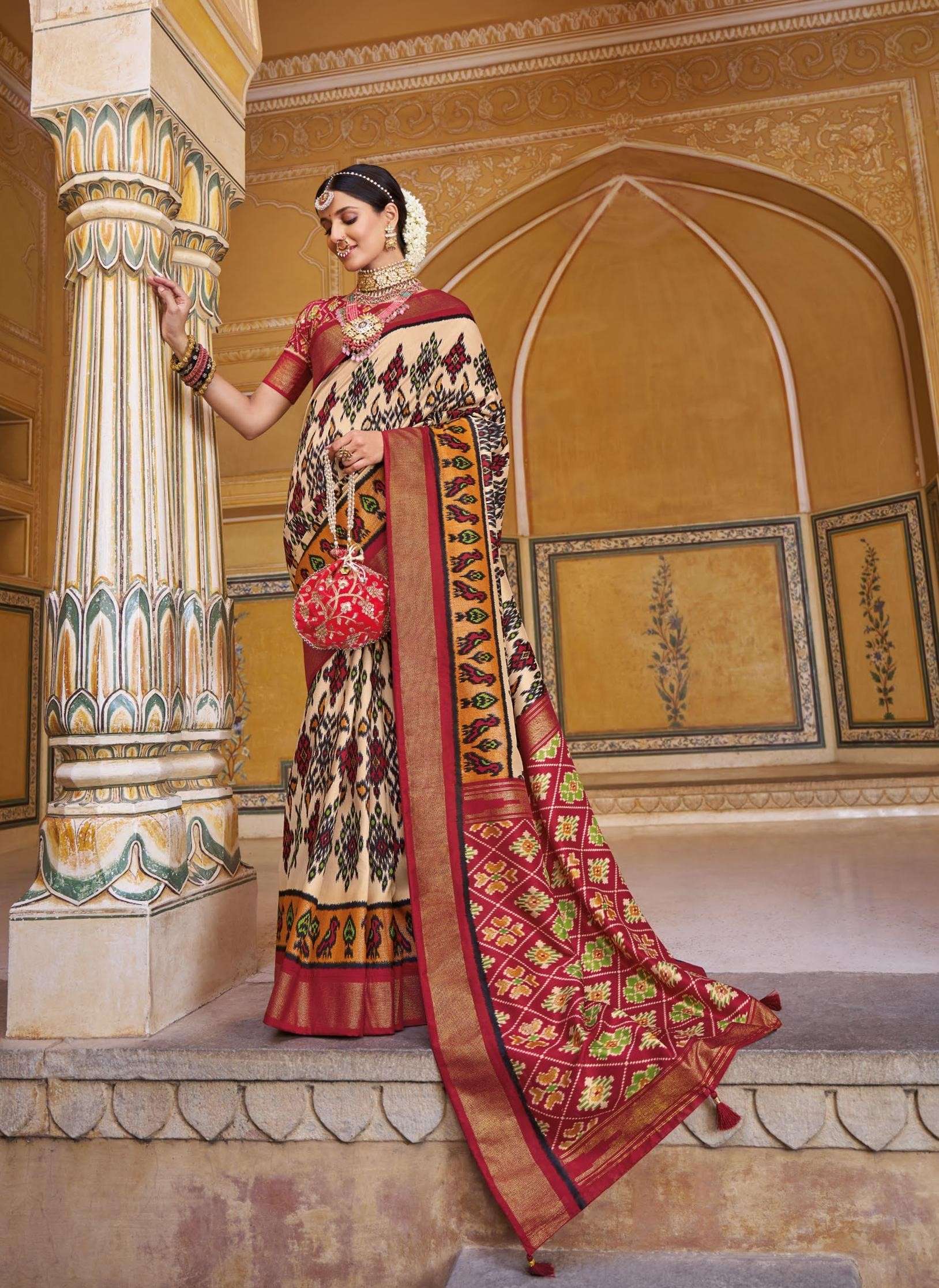 Vipul fashion Aroma Silk Plus Vol 2 Silk with Gujarat special Patola ...