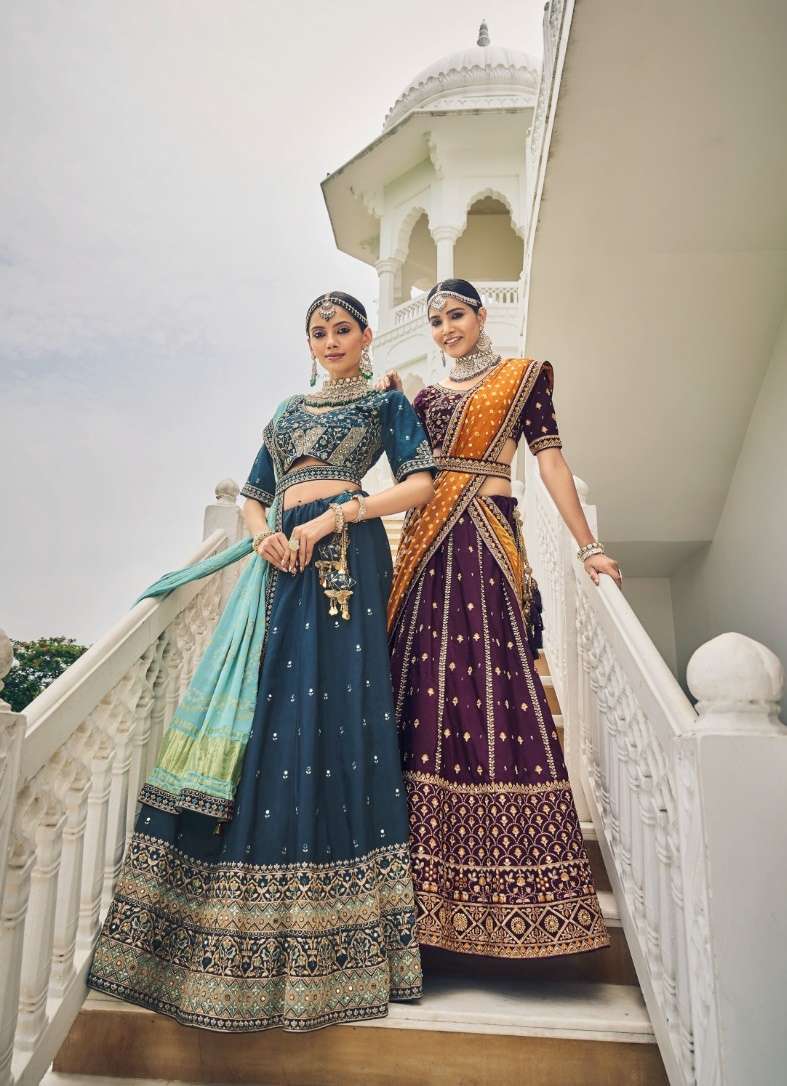 KESHAV VOL 2 Silk with royal look designer lehenga choli collection at ...