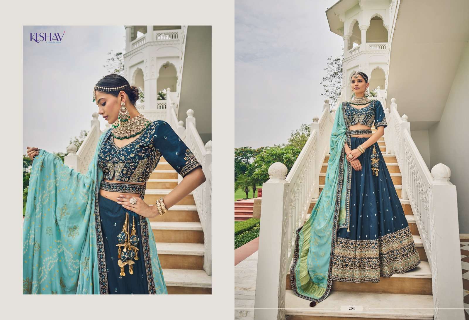 KESHAV VOL 2 Silk with royal look designer lehenga choli collection at ...