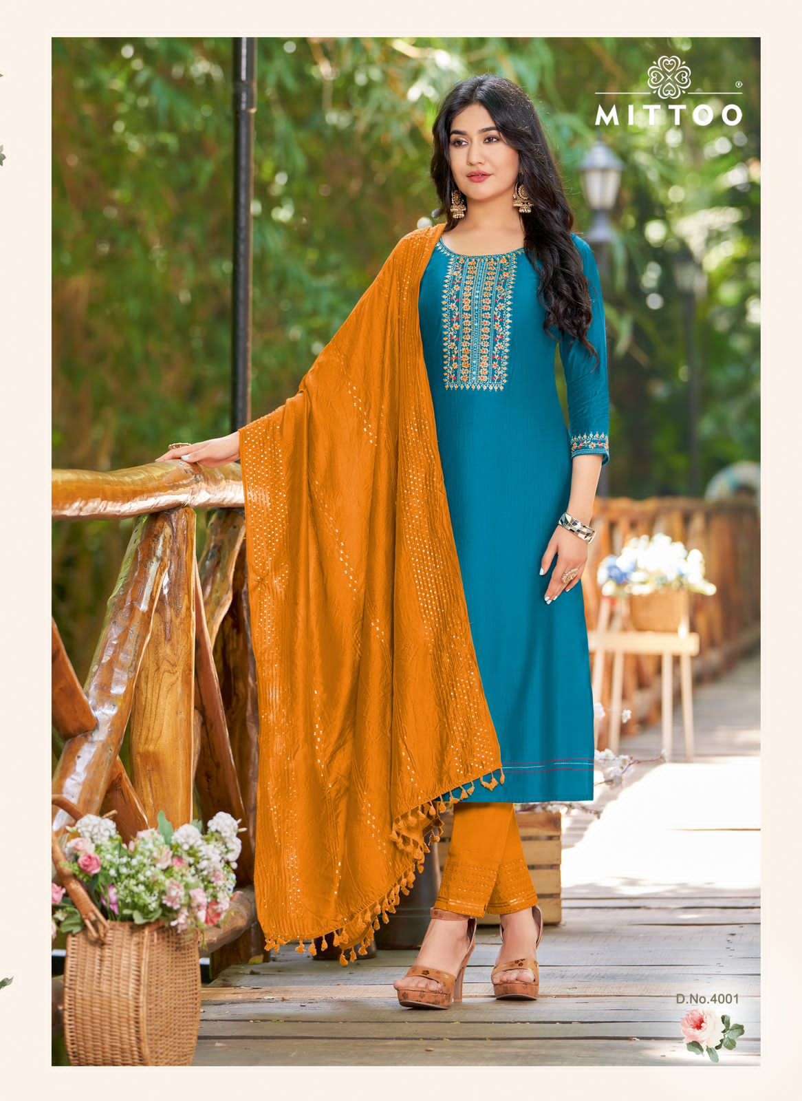 Mittoo Fashion Rista Rayon with fancy readymade suits collection at ...