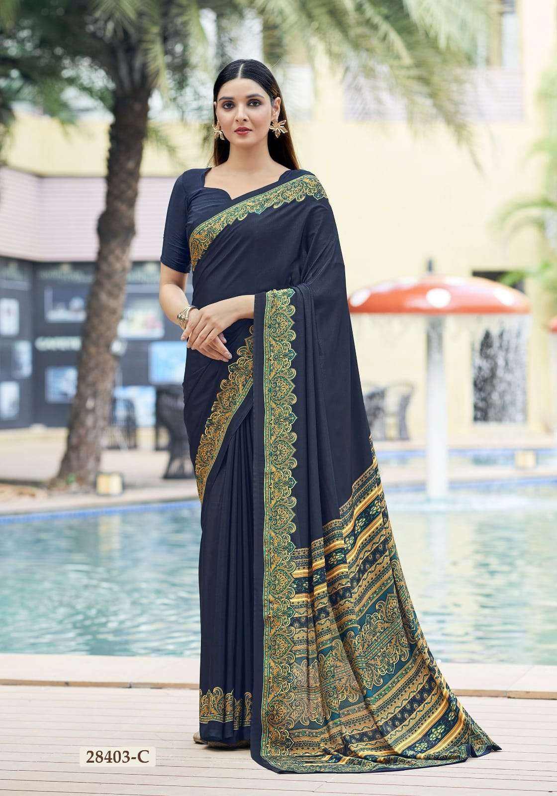 RUCHI VIVANTA SILK VOL 27 CREAP SILK WITH REGULAR WEAR SAREE COLLECITON ...