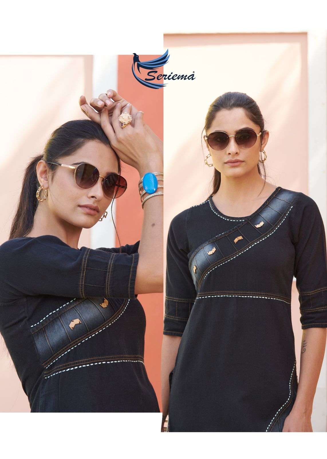 SERIEMA KUMB CAPTURE VOL 6 COTTON WITH FNACY LOOK KURTI COLLECITON AT ...
