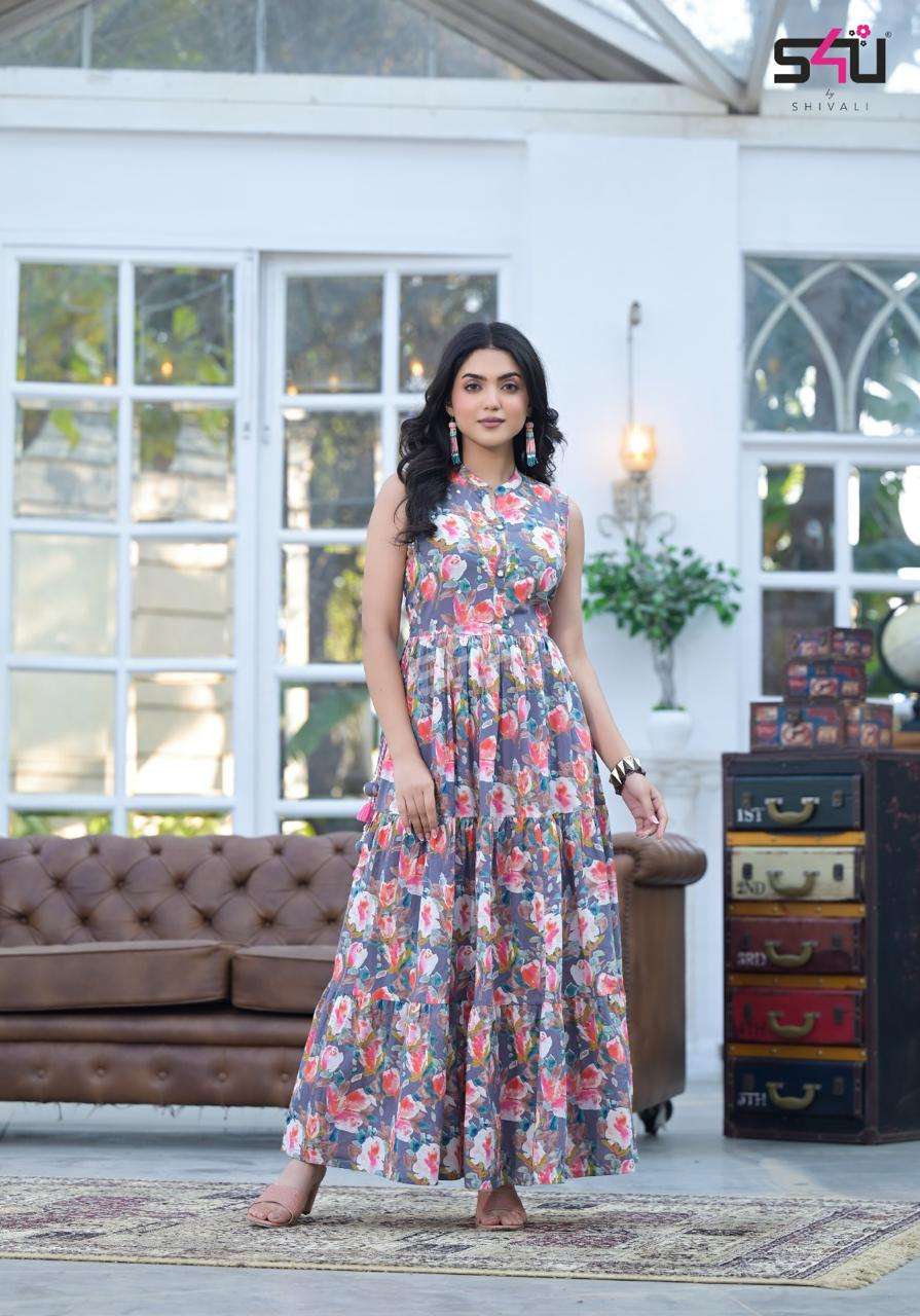 S4U FLAIRY TALES COTTON SUMMER WEAR WESTERN KURTI COLLECTION