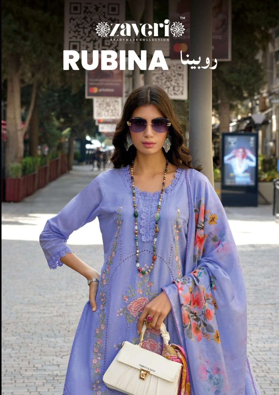 Eba Lifestyle Zaveri Rubina Cotton fancy look readymade suits supplier ...