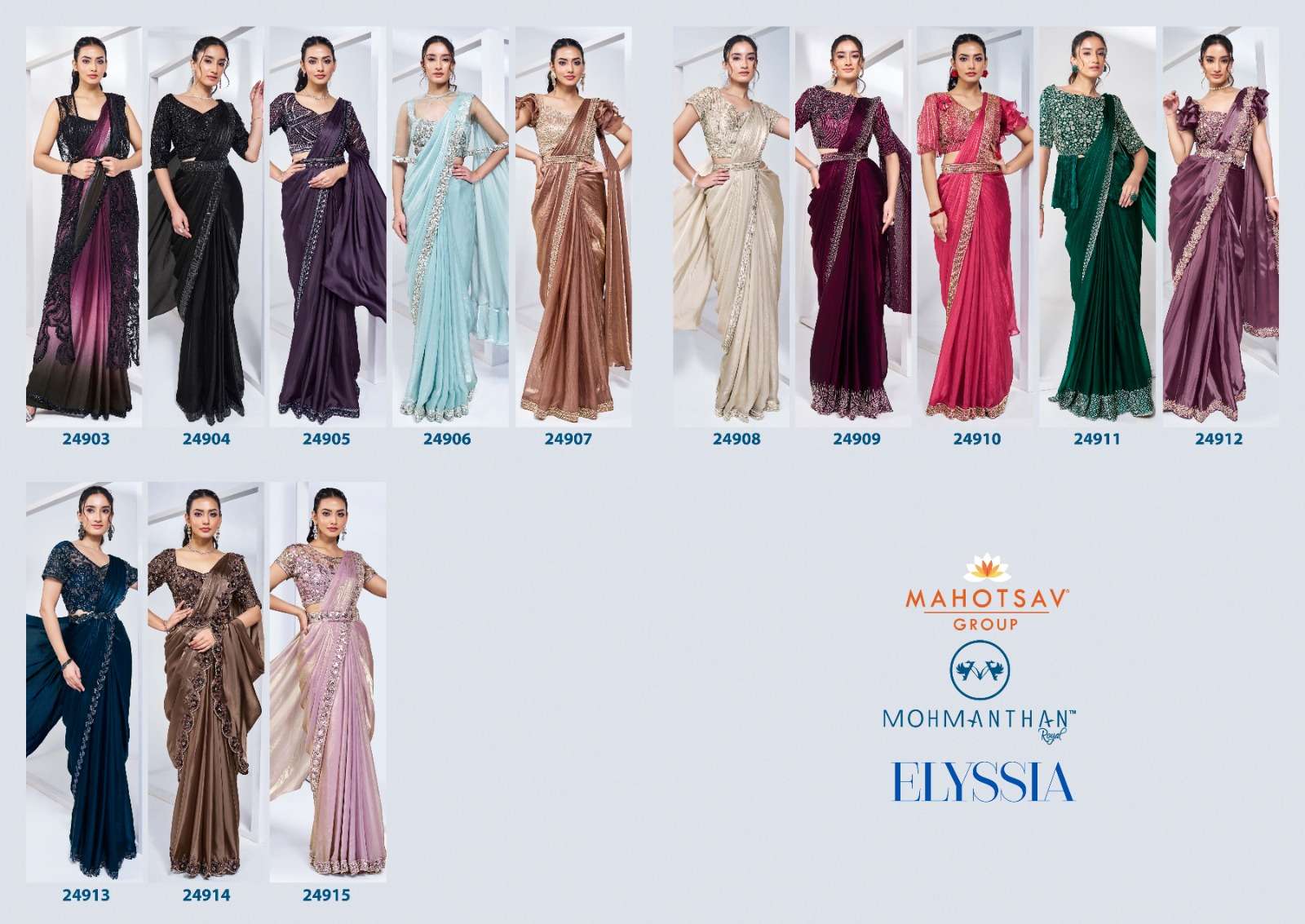 Mahotsav MOHMANTHAN 24900 SERIES ELYSSIA party wear special Ready To ...