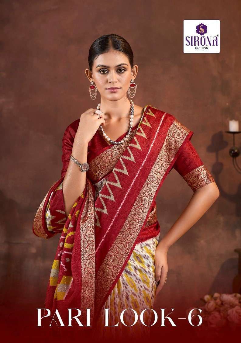 SIRONA FASHION PARI LOOK VOL 6 SOFT SILK WEAVING DESIGN SAREE SUPPLIER ...