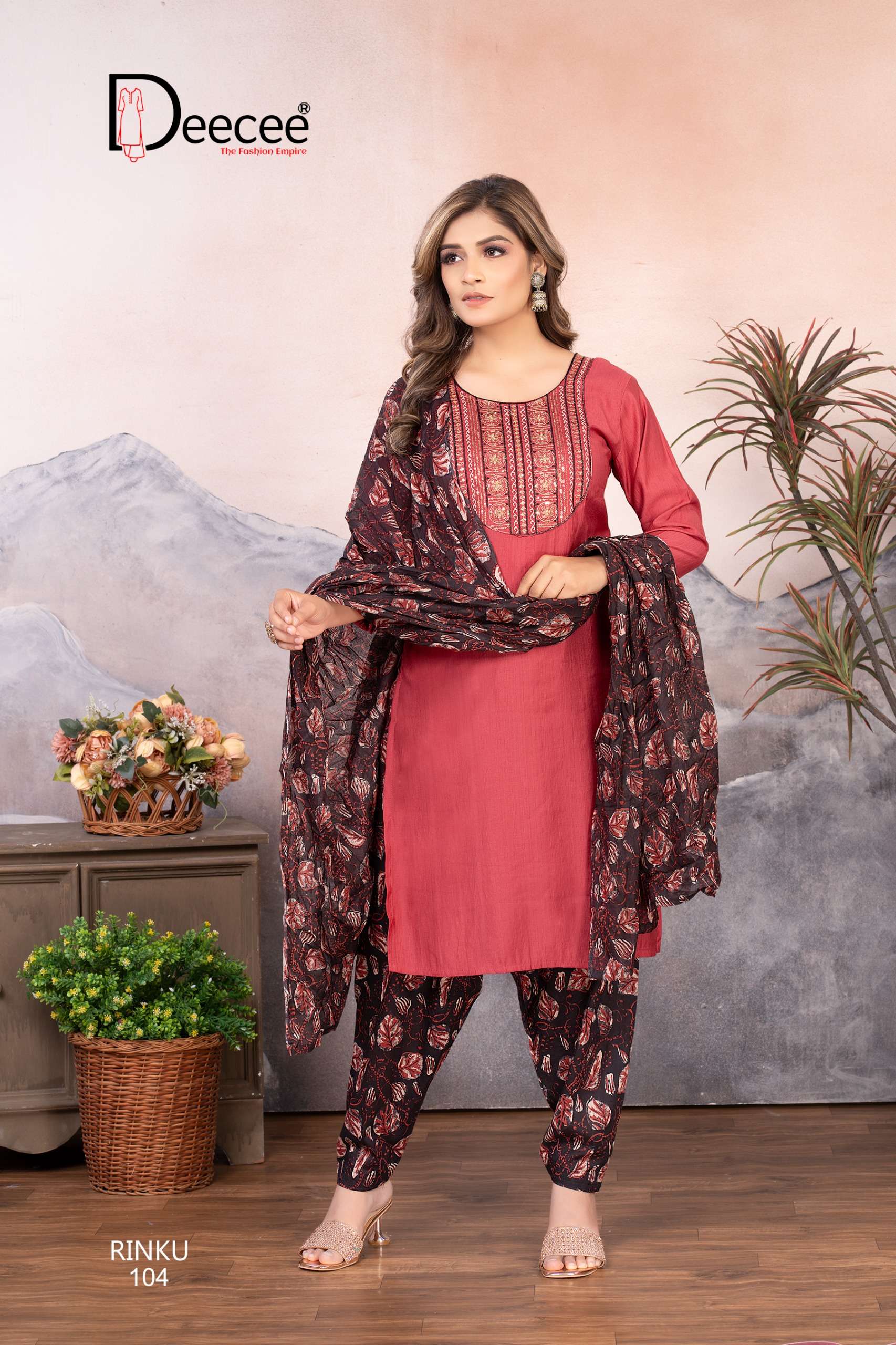 DEECEE RINKU VATICAN EMBROIDERY SALWAR SUIT FESTIVAL COLLECTION